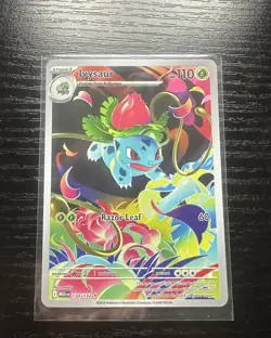 Ivysaur Illustration Rare 134/132 Mega Evolution Pokemon TCG Near Mint Card NM - Image 1