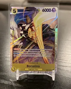 One Piece Card Game Borsalino SR EB04-058 OP15 English Version NM Yellow - Image 1