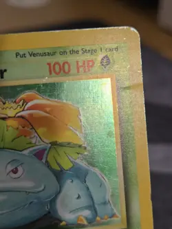 Pokemon TCG Venusaur Base Set Holo Unlimited Rare Card 15/102 1999 - High Play - Image 5