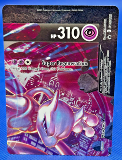 Pokemon Card Sword & Shield Promo Mewtwo V-UNION SWSH160 Promo - Image 1