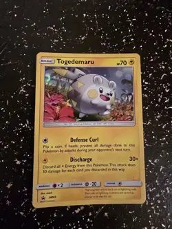 Pokemon Card Togedemaru Holo Promo SM09 - Image 1