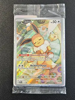 Eevee SVP173 Prismatic Evolutions ETB Promo Pokemon Card - SEALED - Image 1