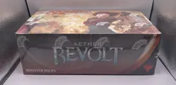 Magic the Gathering -Aether Revolt Booster Box-Small Cut In Plastic - Image 2