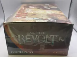 Magic the Gathering -Aether Revolt Booster Box-Small Cut In Plastic - Image 4