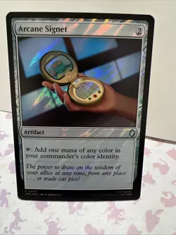 Arcane Signet (Surge Foil) Commander: Teenage Mutant Ninja Turtles Foil - Image 1