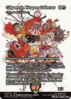 Gilgamesh, Weapon Collector - Godo, Bandit Warlord (Showcase) [FCA - 13] - NM... - Image 1