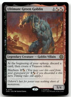 Ultimate Green Goblin #157 (NM) Spider-Man SPM Magic MTG - Image 1