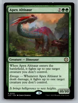 Apex Altisaur Commander 2019 #31 Magic MTG - Image 1