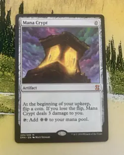 Wizards of the Coast Mana Crypt Eternal Masters Artifact Mythic Regular English - Image 1