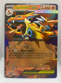 Mega Charizard Y ex 30 Promo - Tin Promo - Pokemon TCG NM/M - Image 1