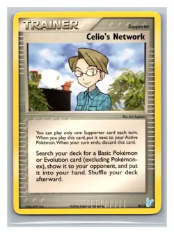 Celio's Network #8/12 EX Trainer Kit 2: Plusle & Minun Pokemon Trading Card TCG - Image 1
