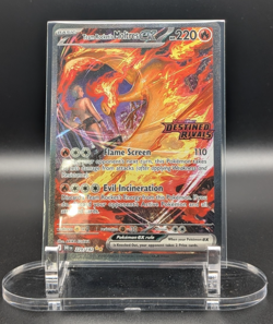 Team Rocket's Moltres Ex #229/182 *STAMPED SIR* (Destined Rivals) Pokemon NM - Image 1