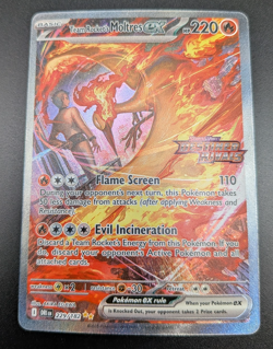Team Rocket's Moltres Ex #229/182 *STAMPED SIR* (Destined Rivals) Pokemon NM - Image 3
