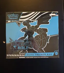 Pokemon Black Bolt Elite Trainer Box ETB - Factory Sealed NEW - Image 1
