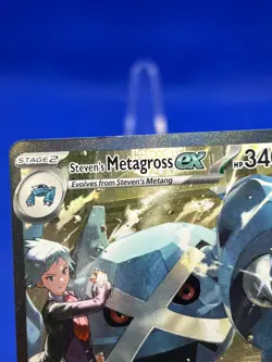 Pokemon Ascended Heroes Steven’s Metagross ex 289/217 Special Illustration Rare - Image 4