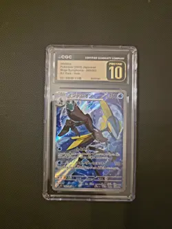 Inteleon 069/063 Art Rare Holo Japanese Pokemon Mega Symphonia CGC Pristine 10 - Image 1