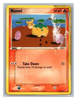 Numel #59/100 Crystal Guardians Pokemon Trading Card TCG Nintendo 2006 - Image 1