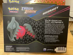 (3) Pokemon Crown Zenith Regidrago V Collection Box Factory Sealed - Image 2
