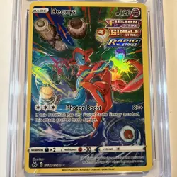 2023 POKEMON SWORD AND SHIELD CROWN ZENITH GG12 FULL ART/DEOXYS CGC 8.5 - Image 2