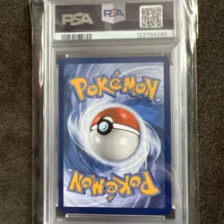 2025 POKEMON JOURNEY TOGETHER #167 N's RESHIRAM ENHANCED BSTR BOX TOP PSA 8 - Image 3