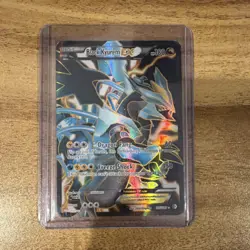 Pokemon Black Kyurem EX Full Art Ultra Rare Holo Boundaries Crossed 145/149 - Image 1