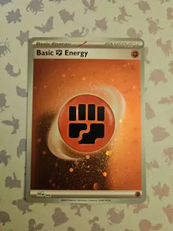 Fighting Energy 006 - Pokemon Scarlet & Violet 151 - NM - COSMOS HOLO *Swirl* - Image 1