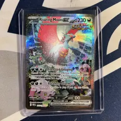 Pokemon Roaring Moon ex Special Illustration Rare SV04: Paradox Rift 251/182 NM - Image 2