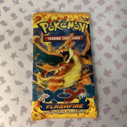Pokemon XY Flashfire Booster Pack Mega Charizard Y Artwork Factory Sealed +case - Image 5