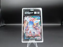 2021 POKEMON SWSH GLACEON VMAX EVOLVING SKIES FULL ART 041/203 TAG 10 - Image 1