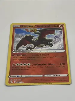 Radiant Charizard 020/159 Pokemon TCG: Crown Zenith Radiant Rare Holo - Image 2