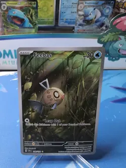 Feebas - 198/191 - Pokemon Surging Sparks Illustration Rare NM - Image 1
