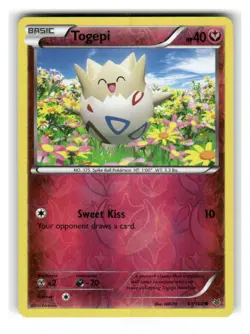 Togepi 43/108 Common Roaring Skies Pokemon Reverse Holo Lightly Played - Image 1