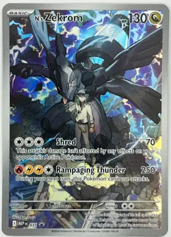 N's Zekrom 031 - Pokemon TCG - Black Star Promo Full Art - MEP - NM HOLO - Image 1