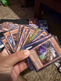 Yugioh Collection Vintage And Modern Binder 400 Cards, 90% Are Holos, All NM - Image 2