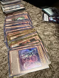 Yugioh Collection Vintage And Modern Binder 400 Cards, 90% Are Holos, All NM - Image 5