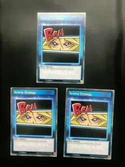Yugioh Aroma Strategy SS02-ENCS1 Common 1st Edition NM x3 - Image 1