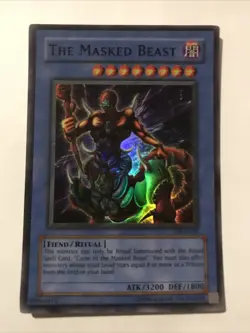 The Masked Beast DL2-001 Duelist League Promo Limited Edition Yugioh - Image 1