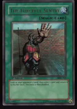 The Forceful Sentry MRL-045 Ultra Rare Magic Ruler 1st Edition Yu-Gi-Oh - Image 1