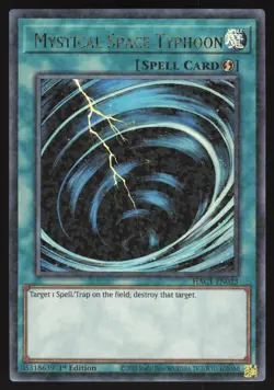 Mystical Space Typhoon - HAC1-EN023 - Duel Terminal Ultra Rare - Yugioh - Image 1