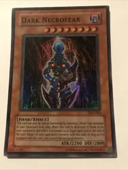 Dark Necrofear DL2-002 Duelist League Promo Limited Edition Yugioh - Image 1