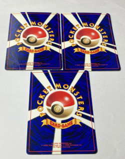 Auth Pokemon Card Cleffa No.173 CoroCoro Promo Old Back Japanese 3set from Japan - Image 2