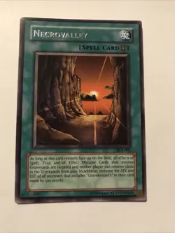 Yugioh! Necrovalley - DL3-001 - Rare - Limited Edition Duelist League Promo - Image 1