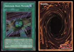 Diffusion Wave-Motion MFC-107 Secret Rare Magician's Force 1st Edition Yu-Gi-Oh - Image 3
