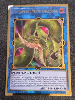 Yugioh - Predaplant Verte Anaconda MGED-EN036 1st Premium Gold Rare MP - Image 1
