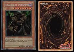 Invader of Darkness IOC-111 Secret Rare Invasion of Chaos 1st Edition Yu-Gi-Oh - Image 3