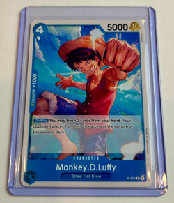 One Piece Card Game PRB01 The Best - Monkey D Luffy P-055 ENG - Image 1