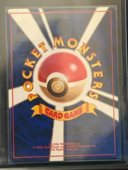 1996 Pokemon Japanese Base Set Gyarados Holo No.130 Pocket Monsters - Image 4