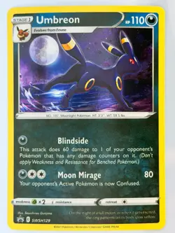 Umbreon - Promo Holo SWSH: Sword & Shield Promo Cards SWSH129 NM - Image 1