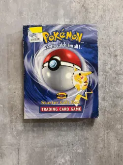 VINTAGE Pokemon Vintage Starter Gift Box Tons of Cards and Other Items Included - Image 1