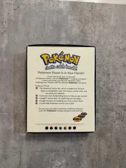 VINTAGE Pokemon Vintage Starter Gift Box Tons of Cards and Other Items Included - Image 3